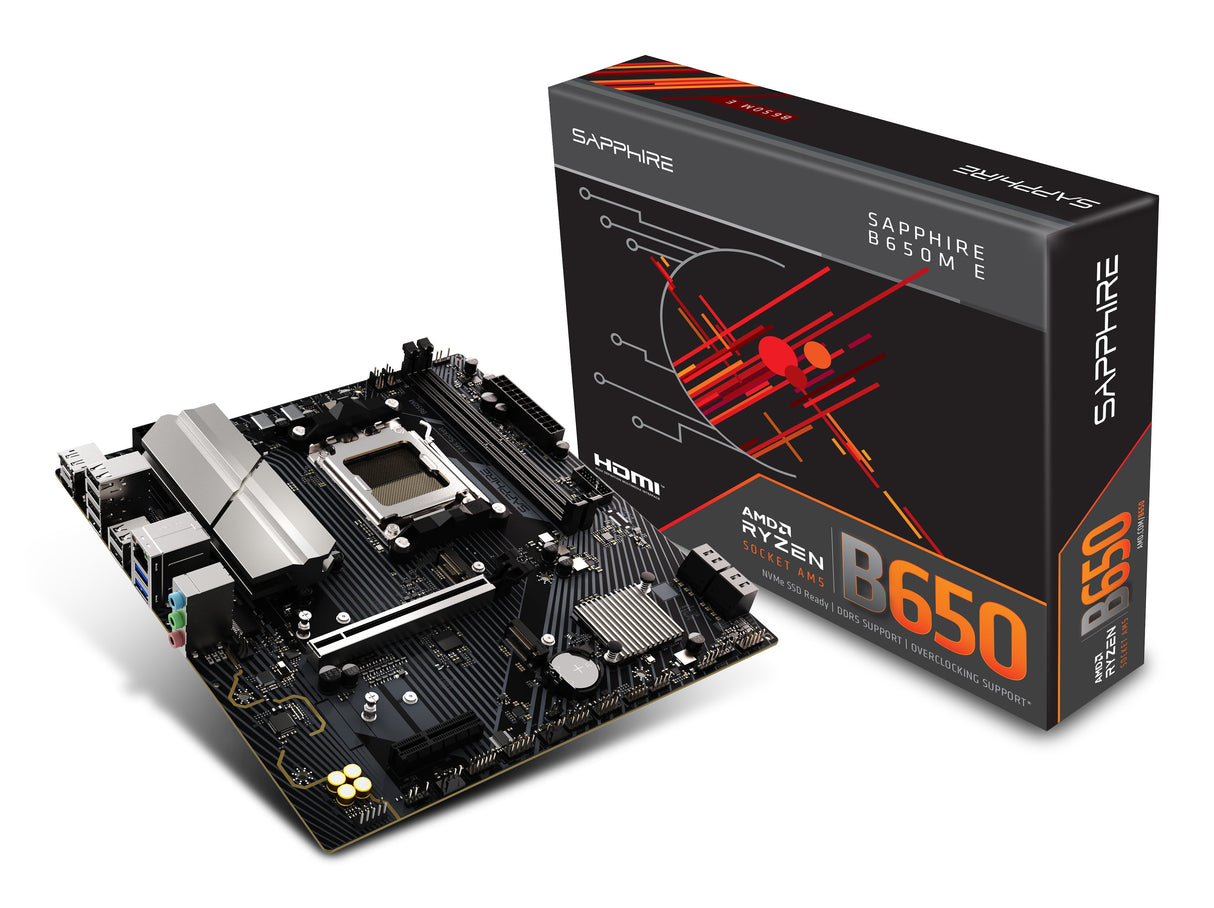 EAN 4895106296848 - Sapphire B650M-E AMD B650 Zócalo AM5 micro ATX imagen 6