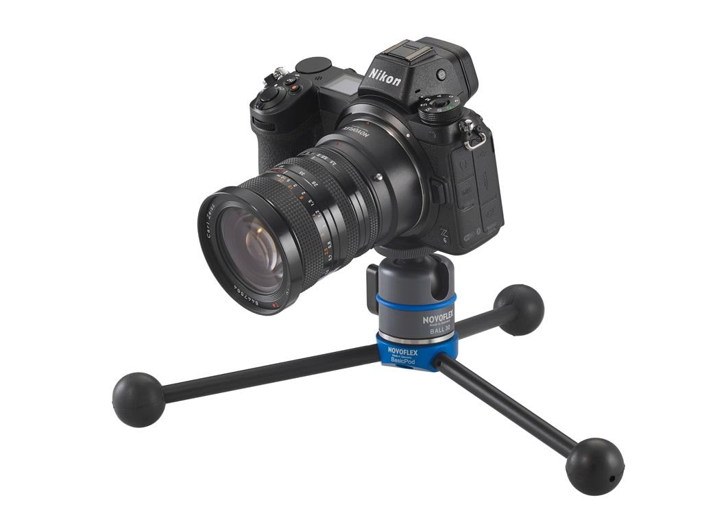 EAN 4030432841014 - Novoflex BasicPod Mini tripode Digitales / cámaras de película 3 pata(s) Negro, Azul imagen 7