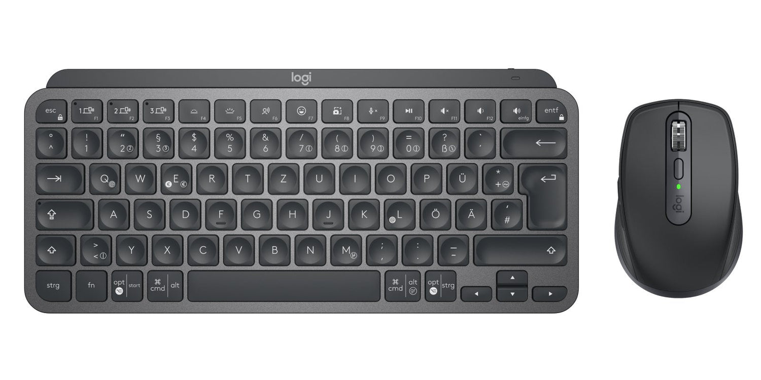 EAN 5099206103962 - Logitech 920-011054 teclado Ratón incluido Oficina RF Wireless + Bluetooth QWERTZ Alemán Grafito imagen 4