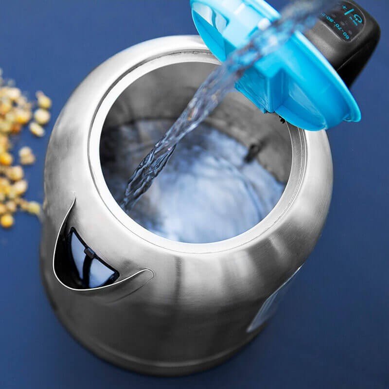 Hervidor De Agua Cecotec Thermosense 290 Steel 2200w Capacidad 1.7l