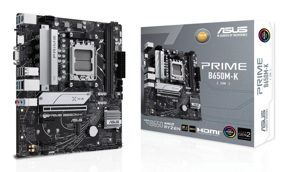 Placa Base Asus Prime B650m-K Amd,Am5,Ddr5,Matx