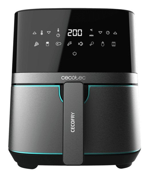 EAN 8435484033169 - Cecotec Cecofry Full InoxBlack 5500 Pro Sencillo 5,5 L Independiente 1700 W Freidora de aire caliente Neg imagen 3