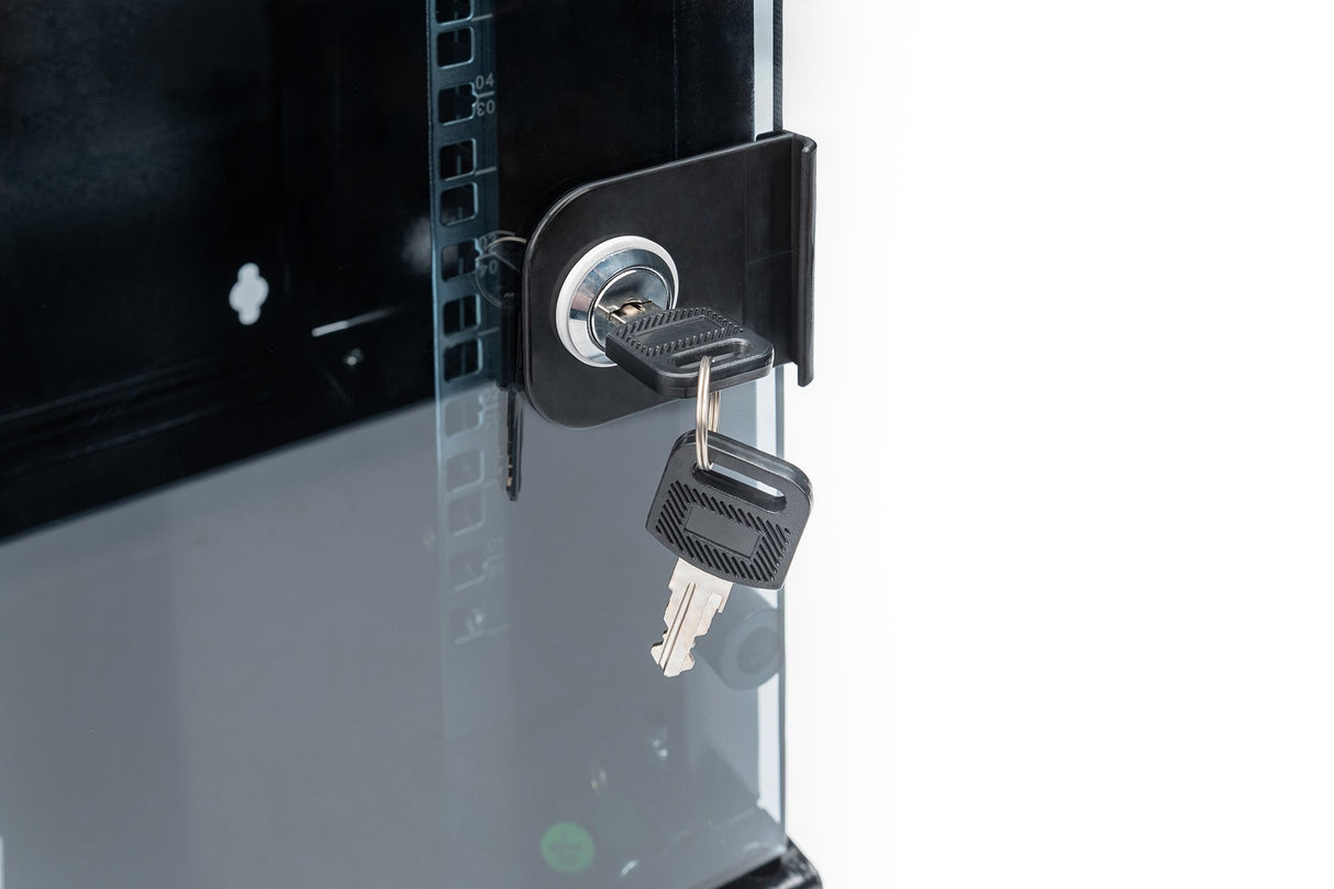 EAN 4016032466253 - Digitus DN-10-06U-B armario rack 6U Bastidor de pared Negro imagen 7