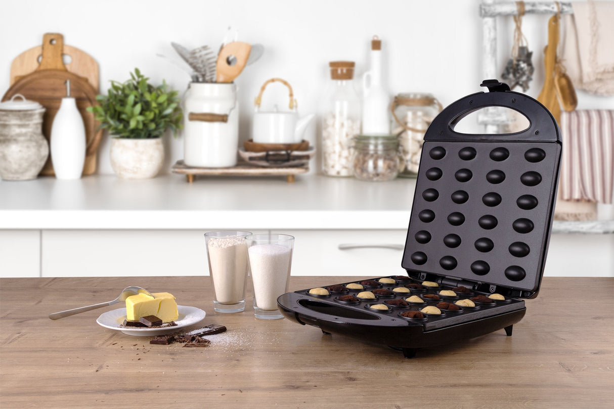 Gofrera Mesko Home Ms 3041 24 Barquillo(S) 1600 W Negro