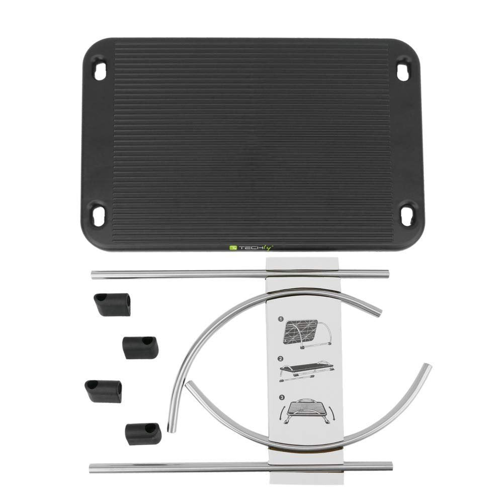 Techly Ica-Fr 13 Reposapiés Negro