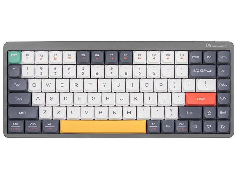 Teclado Mecánico Tracer Fina 84 Grey (Outemu Red Switch) Trakla47279