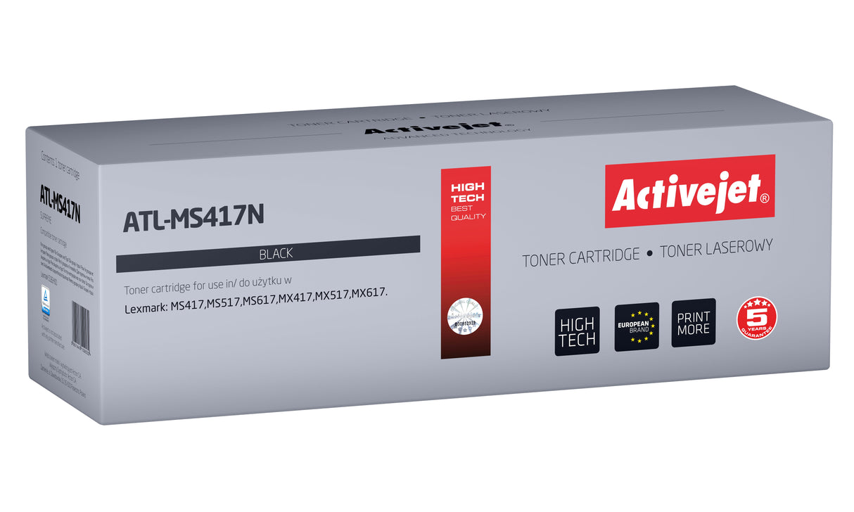 EAN 5901443109532 - Activejet ATL-MS417N cartucho de tóner 1 pieza(s) Compatible imagen 1
