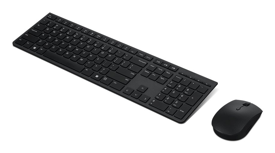 Teclado Español + Ratón Lenovo 4x31k03961 Rf Wireless + Bluetooth Gris