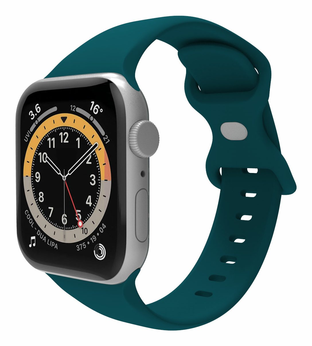 Correa Apple Watch 42/44/45 Sili Gn
