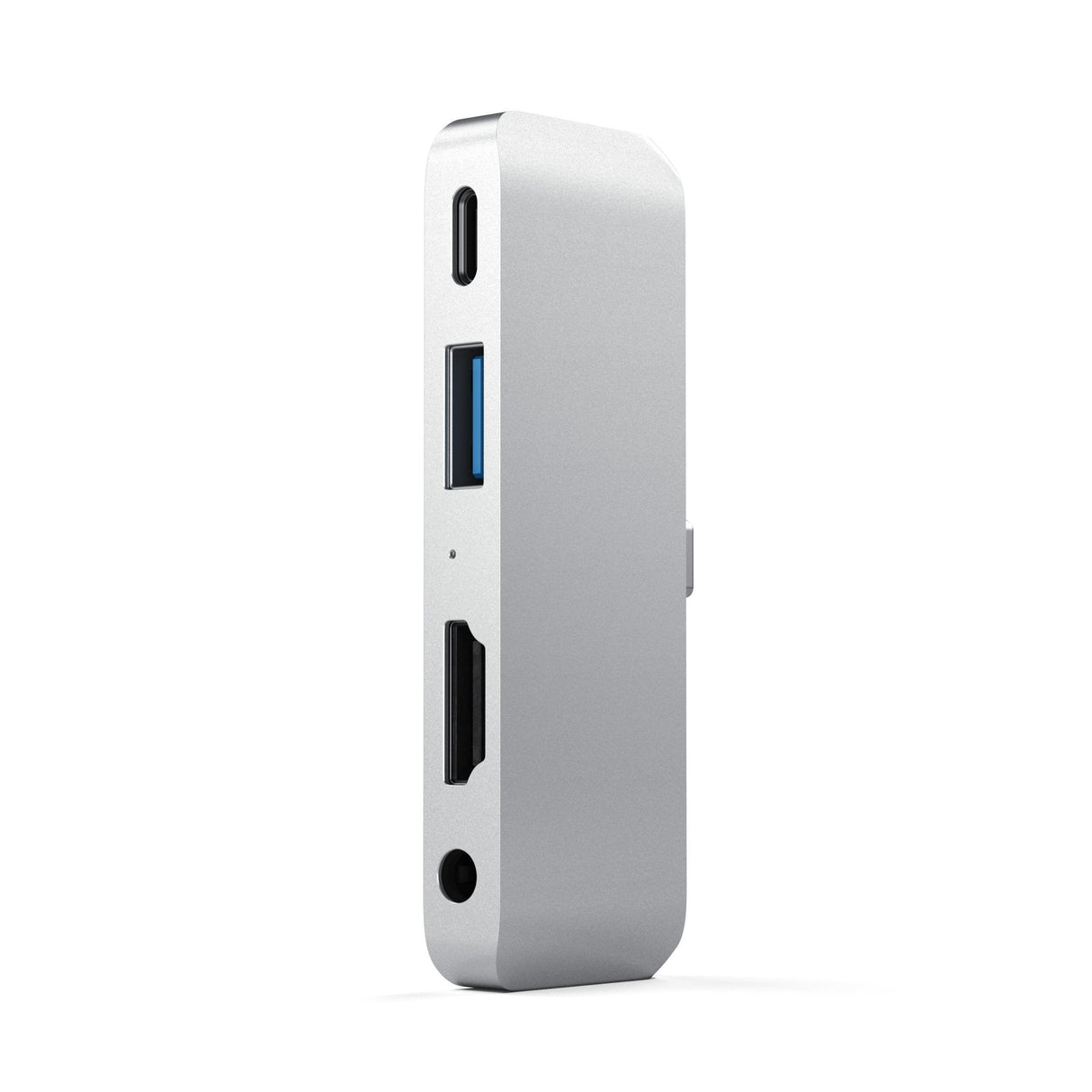 Satechi St-Tcmphs Base Para Portátil Y Replicador De Puertos Usb 3.2 Gen 1 (3.1 Gen 1) Type-C Plata