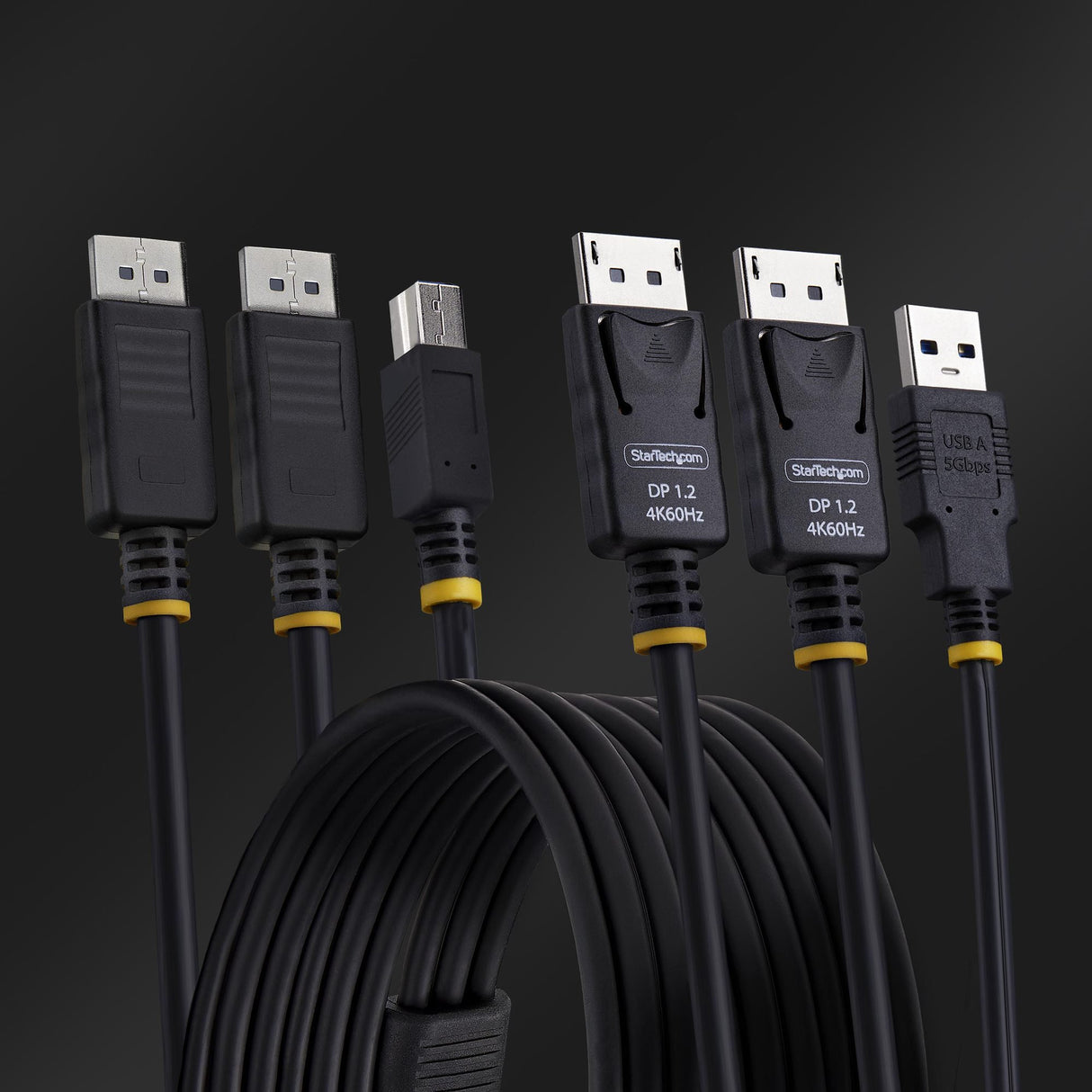 EAN 0065030912853 - StarTech.com DDU1226-KVM-CABLE cable para video, teclado y ratón (kvm) Negro imagen 5