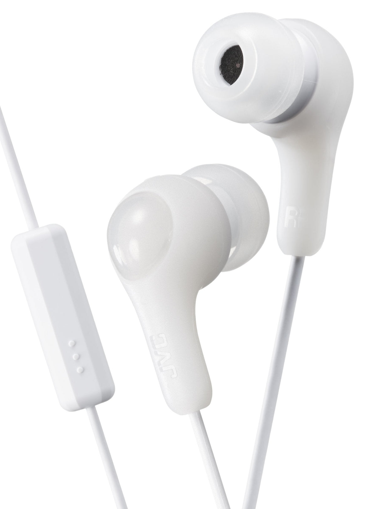 Gumy Plus Ha-Fx7m In Ear With Mic + Remote Headphones White