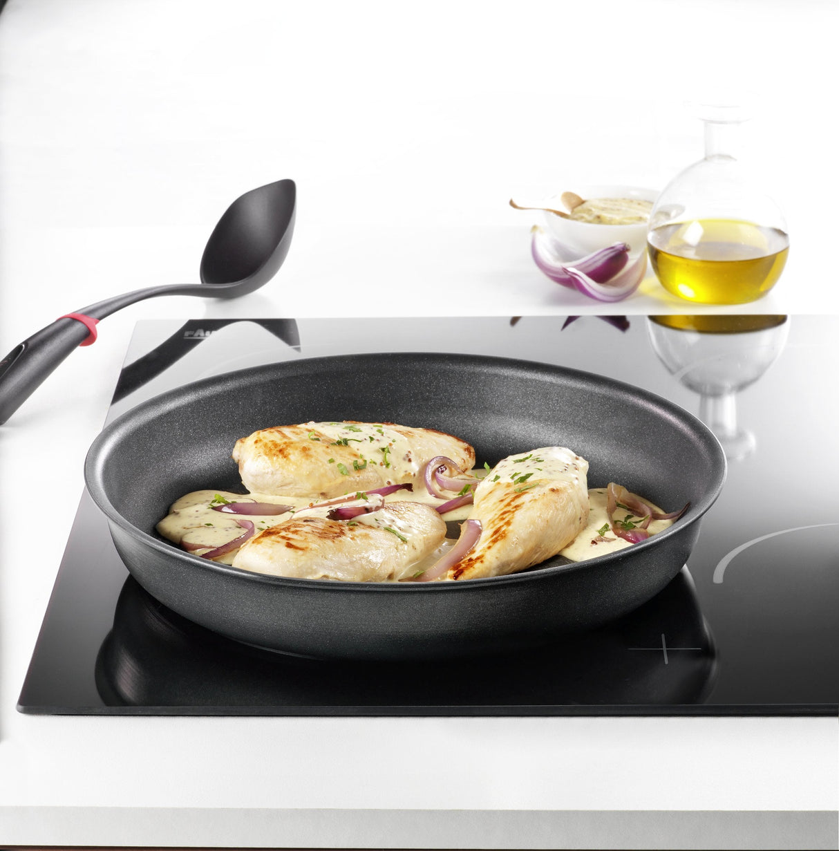 Set Of Pans And Handle Elements 4 Pcs. Ingenio Expertise Ø16+18+20cm