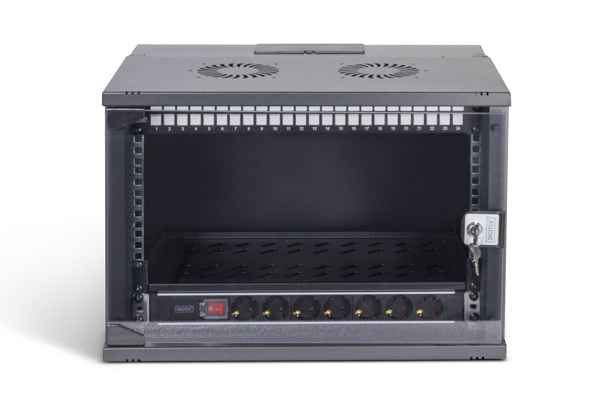 EAN 4016032499640 - Digitus DN-49203-SET armario rack Bastidor de pared Negro imagen 3