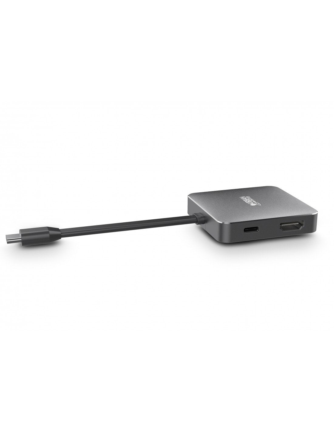EAN 3760170857930 - Urban Factory HUBEE LIGHT USB 3.2 Gen 1 (3.1 Gen 1) Type-C Gris imagen 2