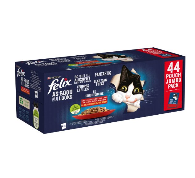 EAN 7613287502193 - Felix 12480628 comida húmeda para gatos 85 g imagen 1