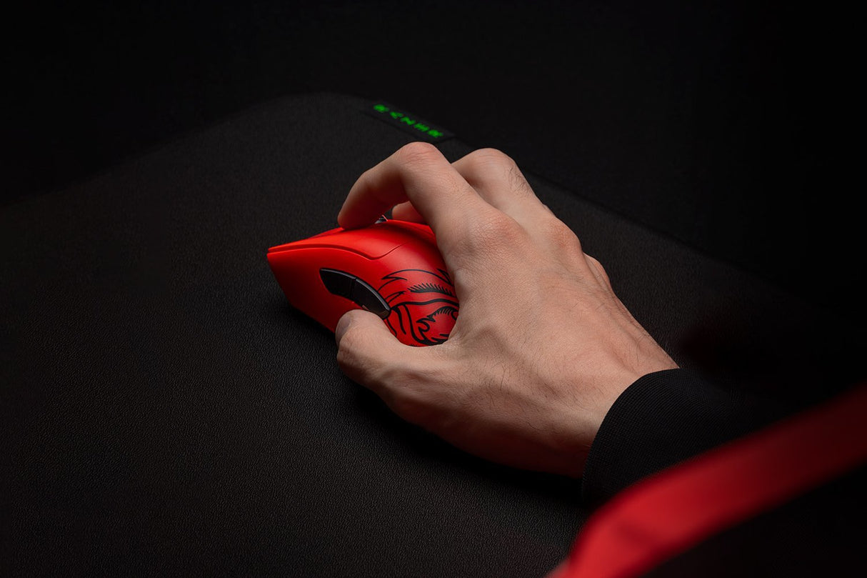EAN 8886419334293 - Razer DeathAdder V3 Pro Faker Edition ratón Juego mano derecha RF Wireless + USB Type-C Óptico 30000 DPI imagen 6