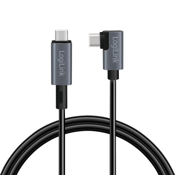 EAN 4052792068863 - LogiLink CU0184 cable USB USB 2.0 3 m USB C Negro, Plata imagen 2
