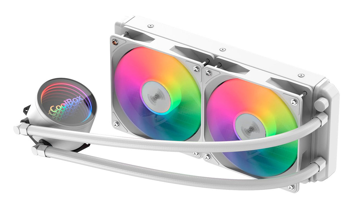 Coolbox Kit De Refrigeracion Liquida Infinite Liquid 240 Blanco