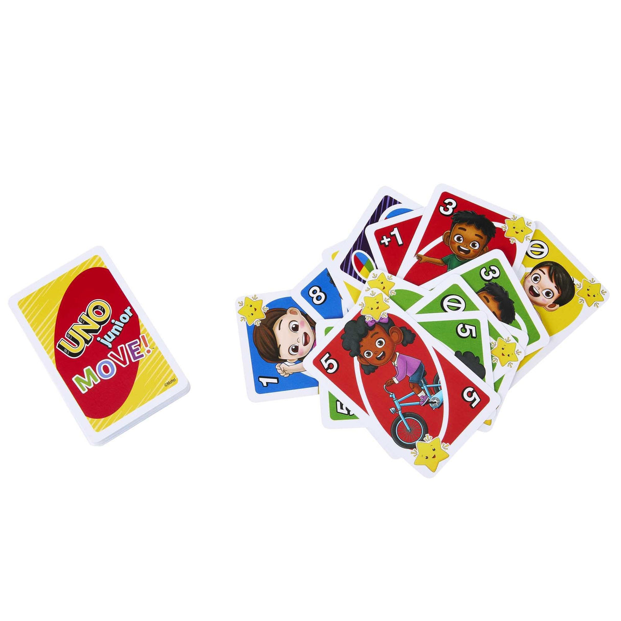 Juego De Cartas Mattel Games Uno Junior Move Hnn03