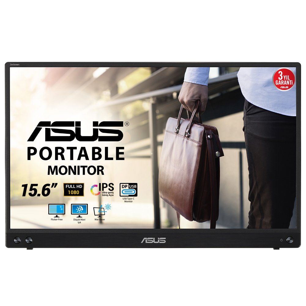 EAN 4718017949040 - ASUS MB16ACV pantalla para PC 39,6 cm (15.6") 1920 x 1080 Pixeles Full HD LED Negro imagen 2