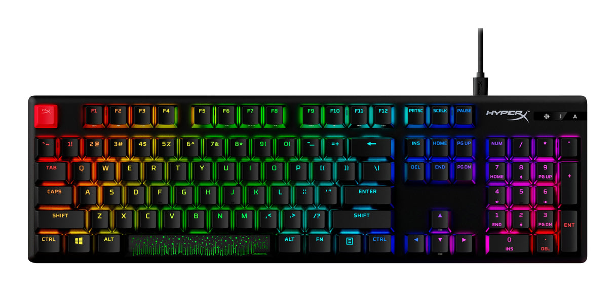EAN 196337969742 - HyperX Alloy Origins PBT HX Aqua Gaming Keyboard teclado Juego USB Negro imagen 1