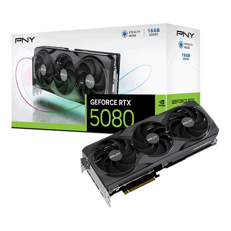 Tarjeta Grafica Pny Geforce Rtx 5080 Triple Fan 16 Gb Gddr7