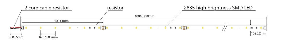 Synergy 21 S21-Led-F00153, Universalstreifenleuchte, Interior/Exterior, Umgebung, Ip20,
