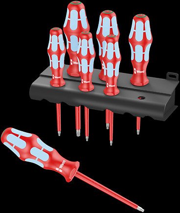 EAN 4013288220172 - Wera 3167 i/7 TORX Juego Destornillador plano imagen 2