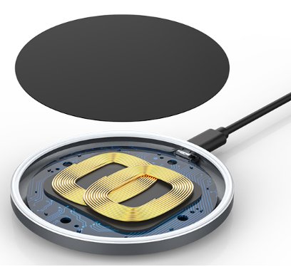 Rapoo Xc150 Silver 10w Wireless Qi Dual Charging Pad
