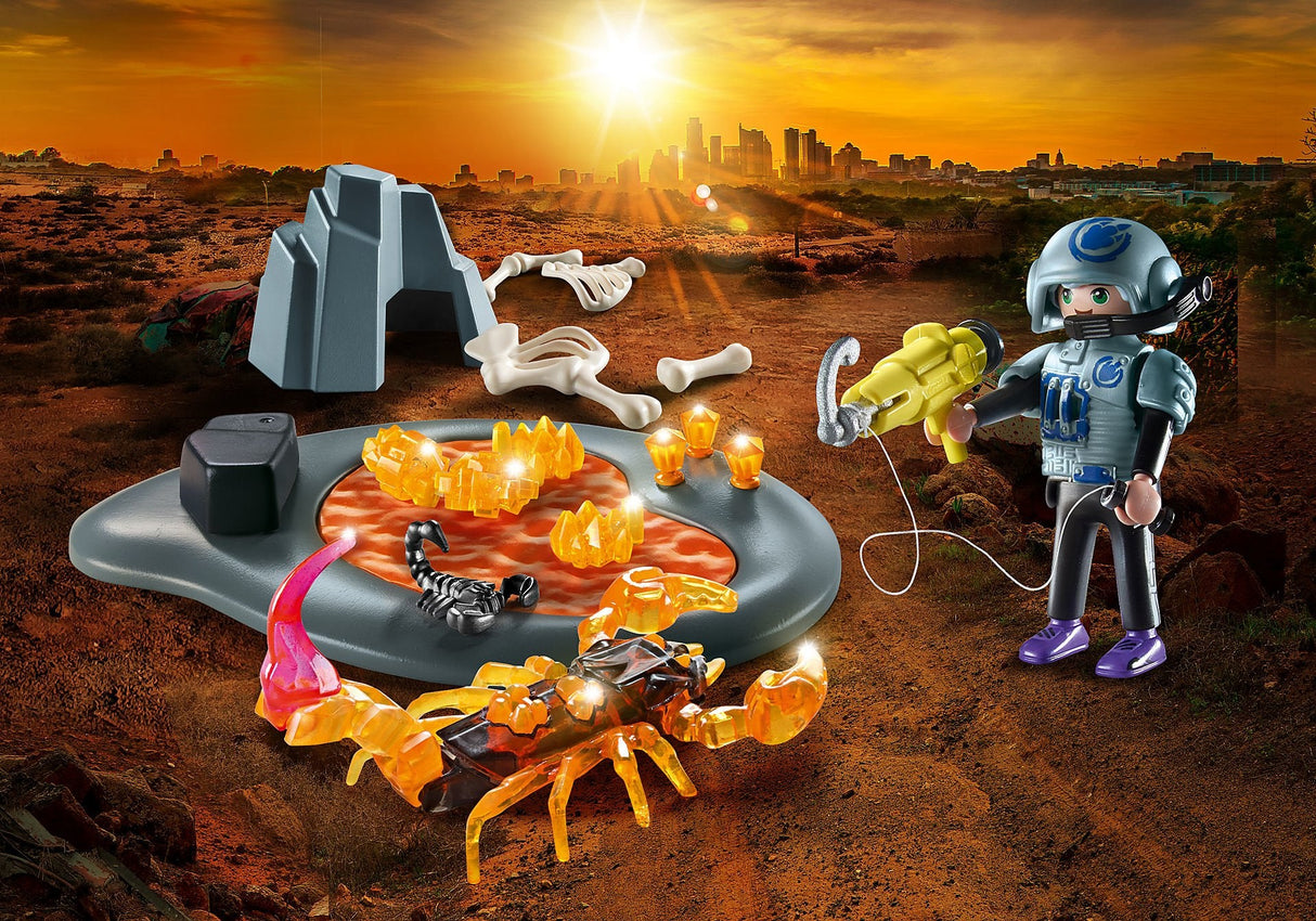 Playmobil 70909 Starter Pack Fighting The Fire Scorpion