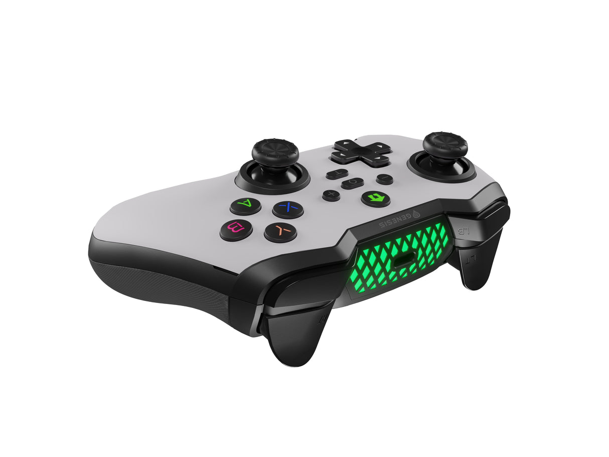 EAN 5901969443745 - GENESIS Mangan 400 Blanco Bluetooth Gamepad Analógico/Digital Android, MAC, Nintendo Switch, PC, iOS imagen 5