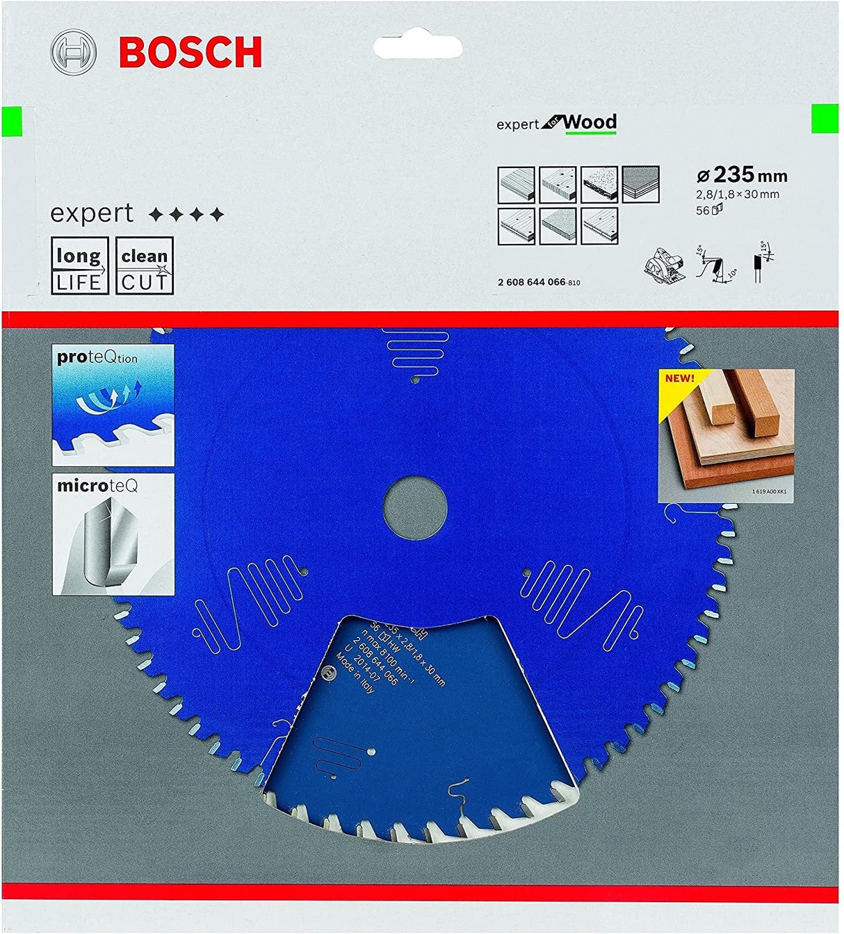 EAN 3165140796323 - Bosch 2608644066 hoja de sierra circular 30,5 cm 1 pieza(s) imagen 2