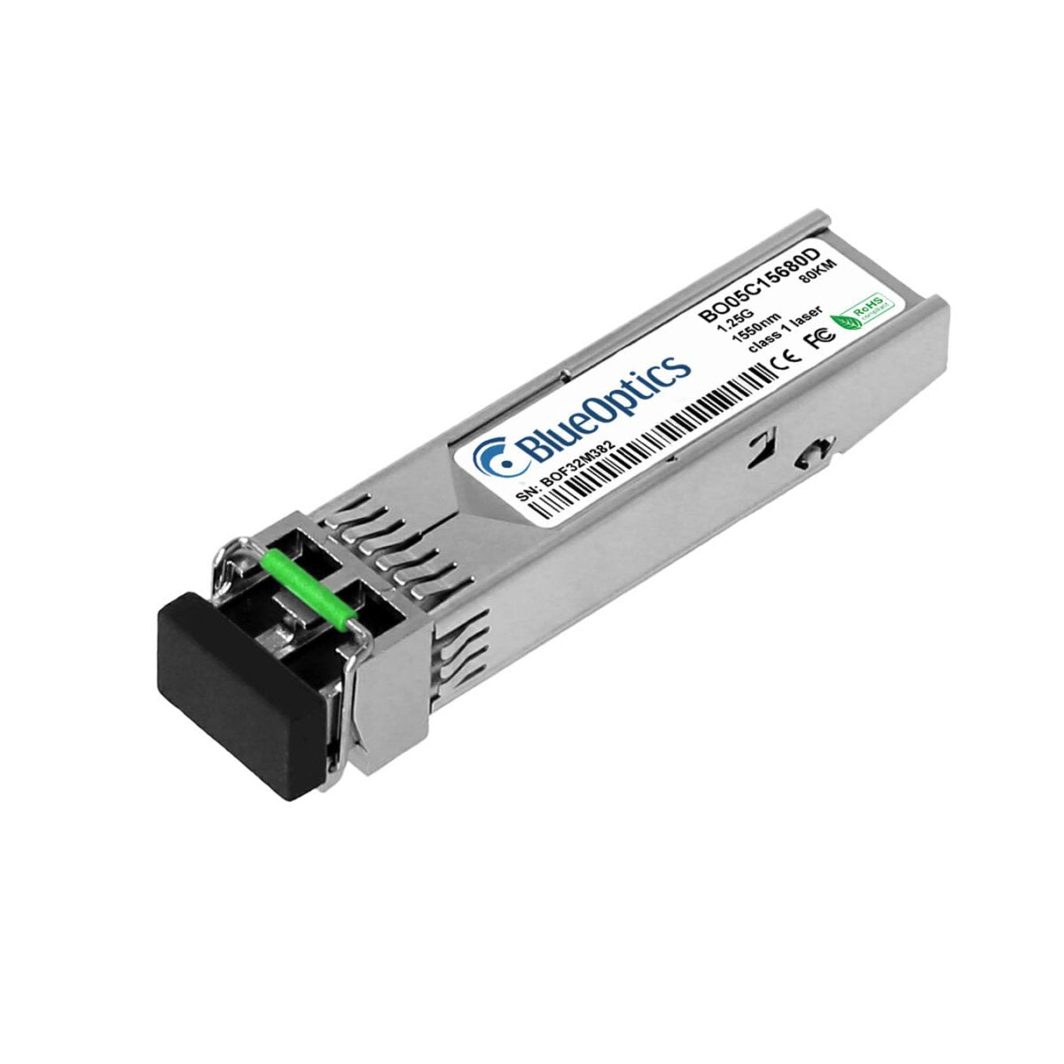Hpe Compatible Sfp Lc 1000base-Zx Smode 1550nm 80km Ddm/Dom