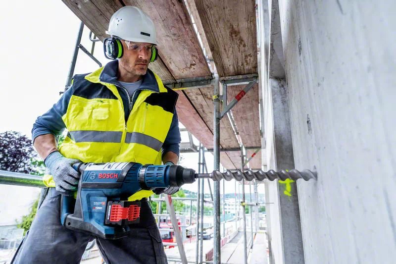 Bosch Professional Martillo Perforador A Bateria Biturbo Sds Max Gbh 18v 45 C 2x Bateria Procore18v 12.0ah 0611913002