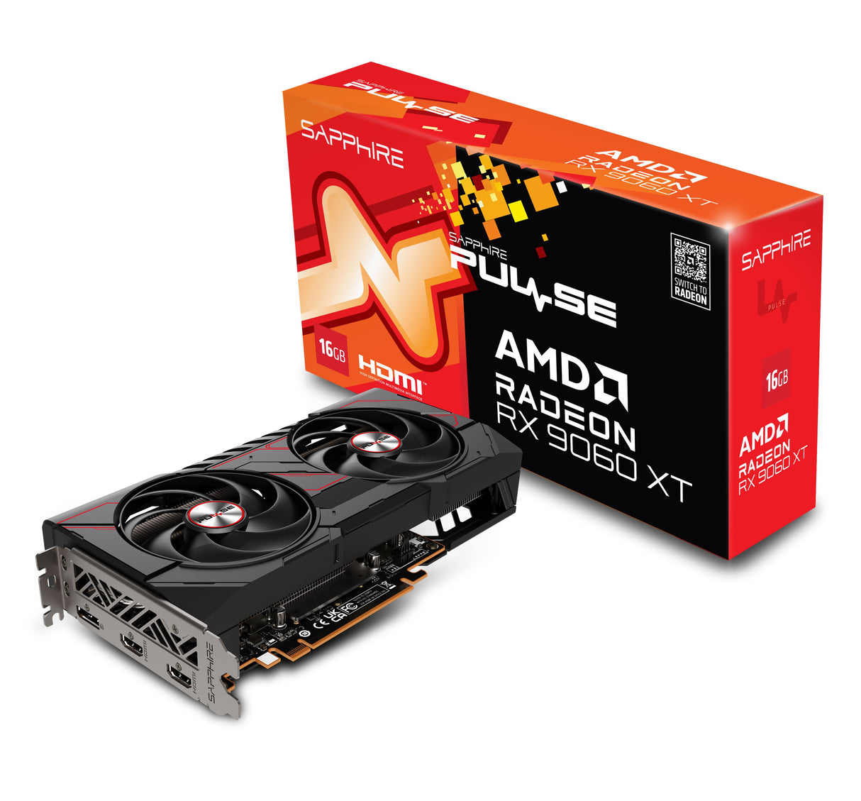 EAN 4895106296381 - Sapphire PULSE AMD Radeon RX 9060 XT 16GB GPU GDDR6 imagen 8