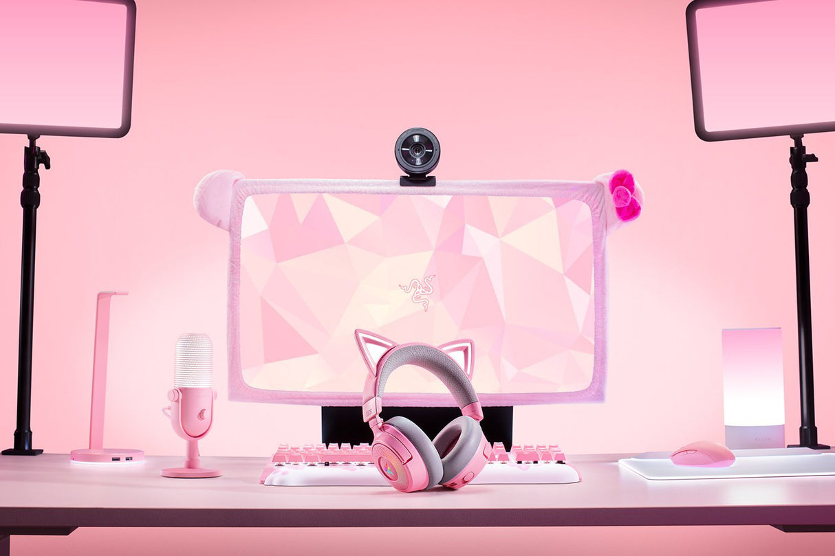 Auriculares Razer Kraken Kitty V3 Pro Quartz (Rz04-05170200-R3m1)