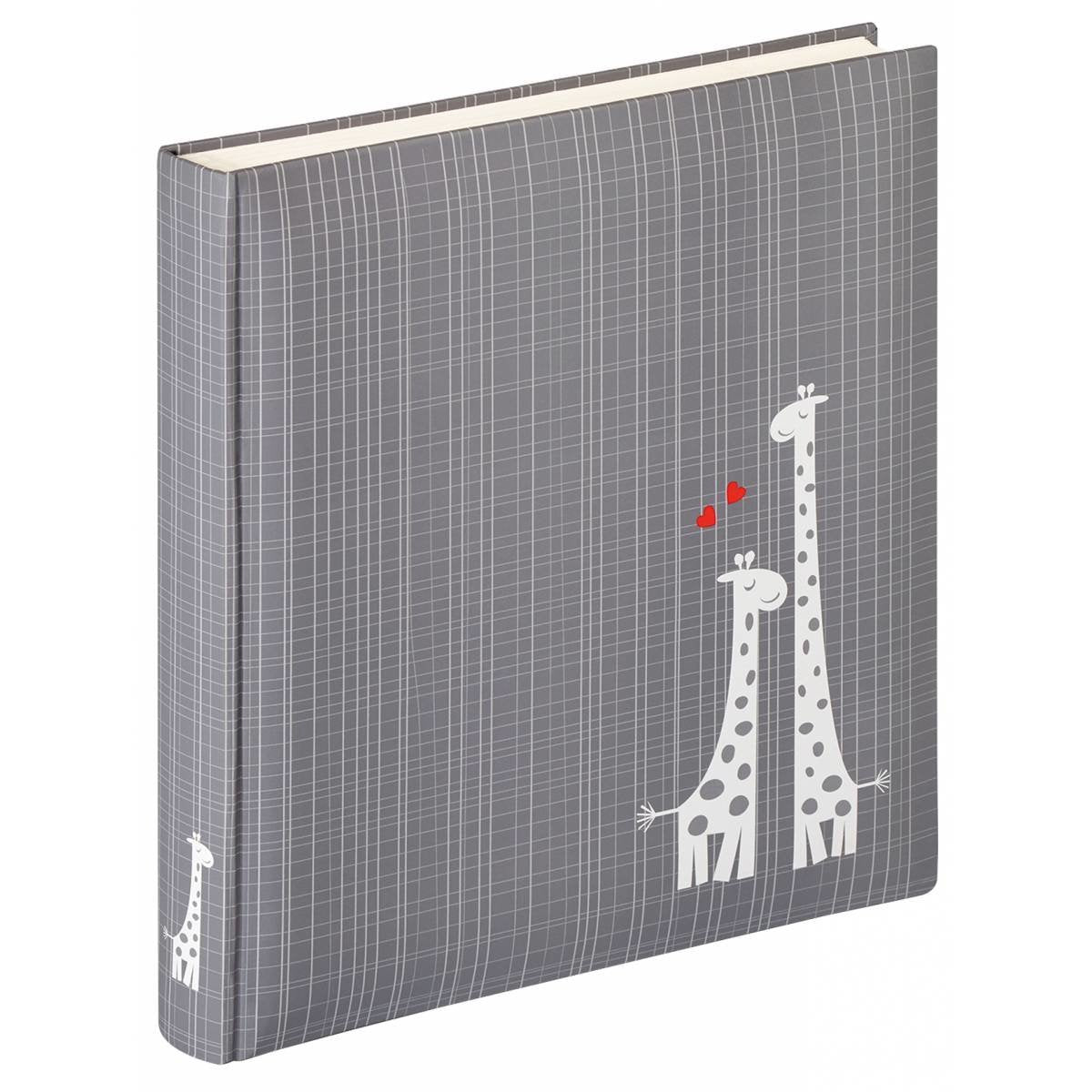 Walther Design Baby Giraffe Álbum De Foto Y Protector Gris, Blanco 50 Hojas