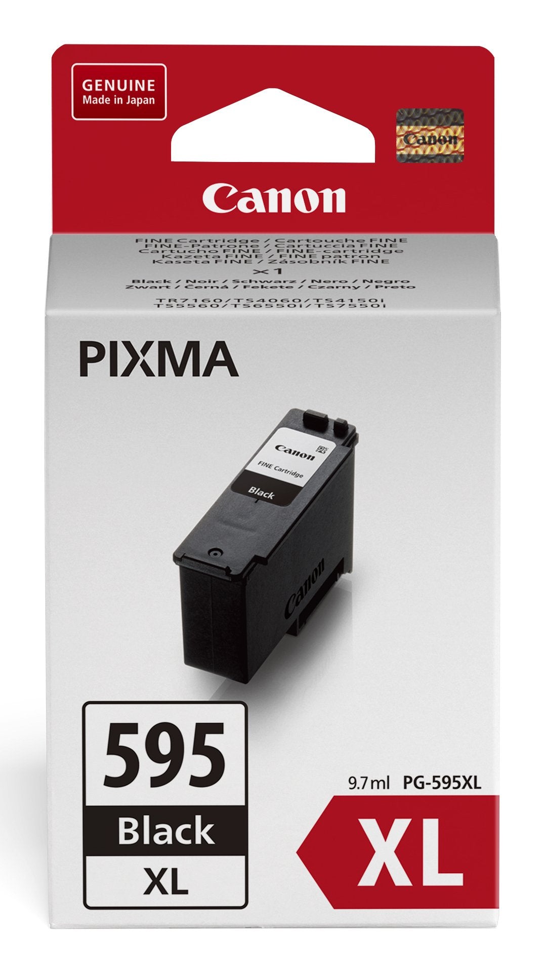 EAN 4549292249279 - Canon PG-595XL cartucho de tinta 1 pieza(s) Original Alto rendimiento (XL) Negro imagen 2