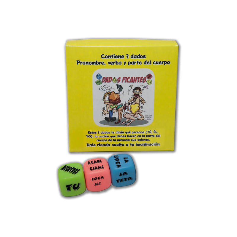 Dados Picantes Juego De 3 Dados