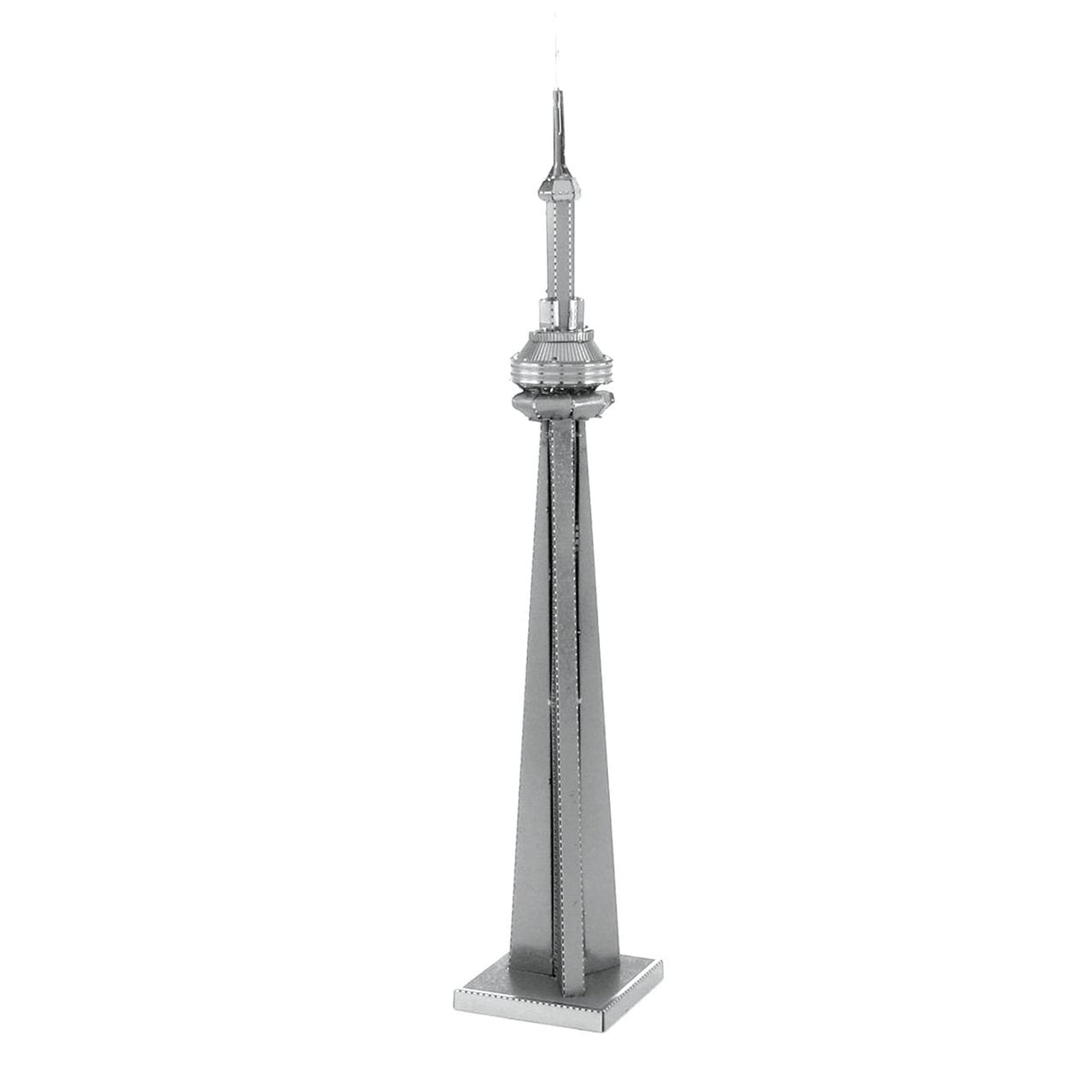 Maqueta 3d Metal Fascinations Cn Tower Toronto Montaje Sin Pegamento Ni Soldadura Maquetas 3d