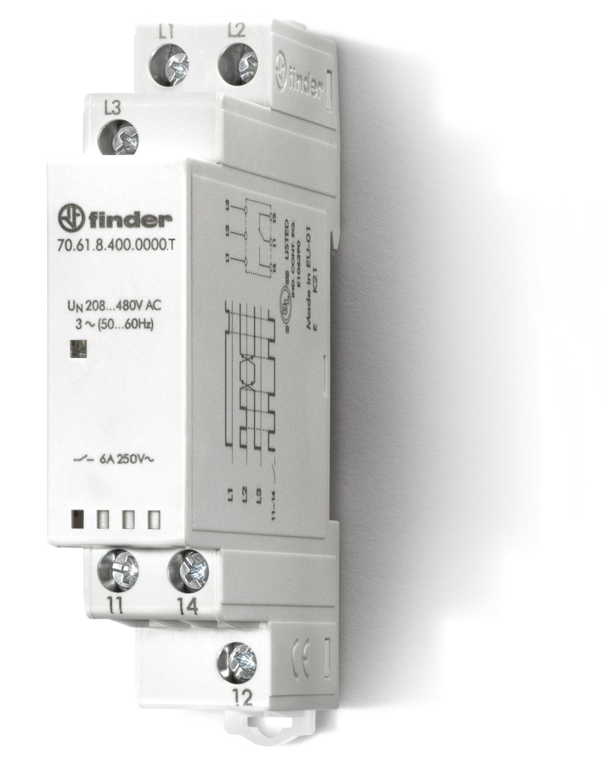 3-Phasen-Netzüberwachung 70.61.8.400.0000 1w 6a 208-480vac
