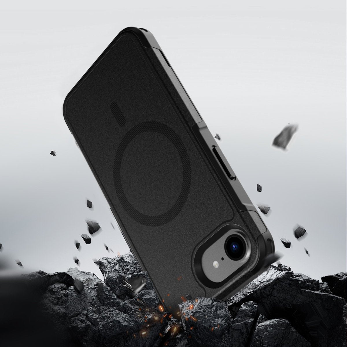 4smarts Defend Funda Para Apple Iphone 16e Magsafe-Kompatibel