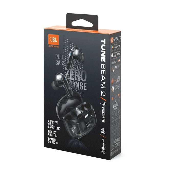 Jbl Tune Beam 2 Ghost Edition Negro In-Ear Kopfhörer