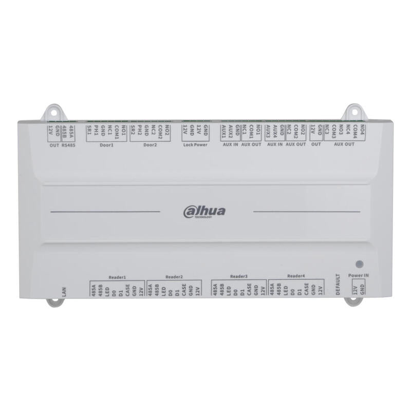 Dahua Asc4202b-D Controladora 2 Puertas / 2 Direcciones Para Carril Din Ip Wiegand Rs-485
