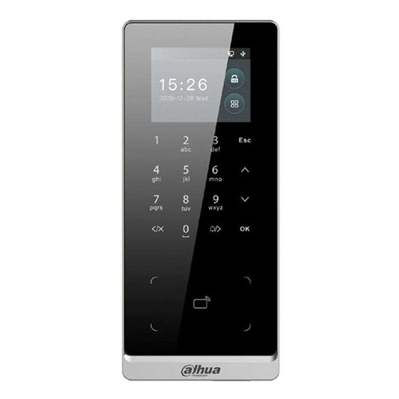 Dahua Asi2201h-Dw Lector Autónomo Lcd 2.4" Pin+Remoto+Tarjeta Idcard Wifi