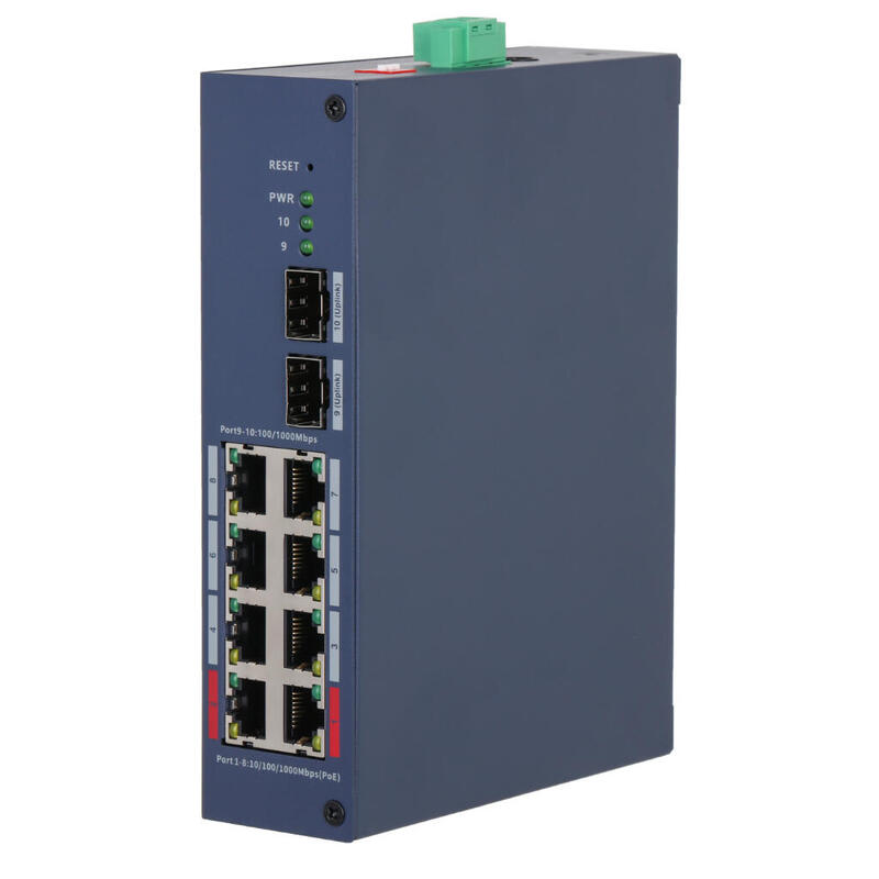 Dahua Chs4210-8gt-110 Switch Hardened Poe 8 Puertos Gigabit + 2sfp Gigabit 110w Gestionable En Cloud Layer2
