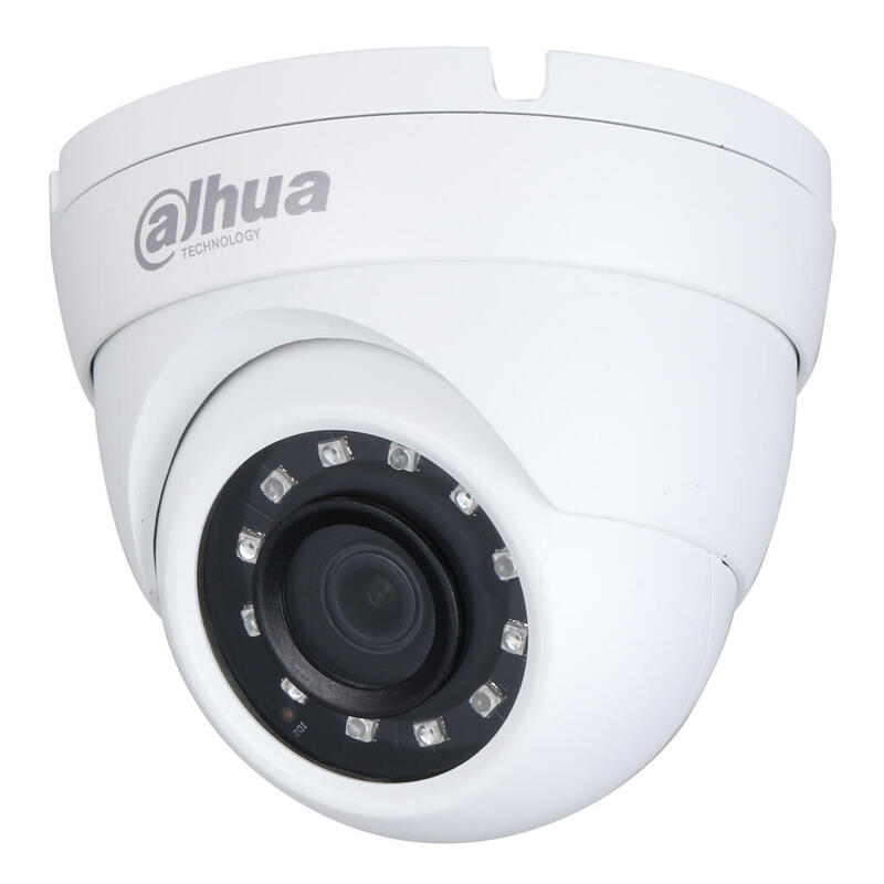 Dahua Hac-Hdw1200m-0280b Domo Hdcvi 4en1 2m 1080p Dn Icr Ir30m 0lux 2.8mm Ip67