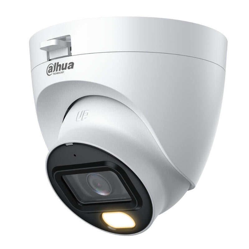 Dahua Hac-Hdw1239tlq-Il-A-0280b-S3 Minidomo Hdcvi 4en1 2m 1080p Wdr Iluminación Dual Led30m/Ir30m Smart Light+ 2.8mm Ip67 Mic Quick-To-Install