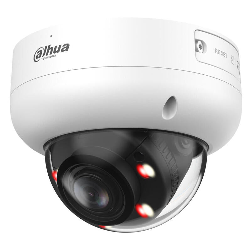 Dahua Ipc-Hdbw3649r-Zs-Il Domo Ip 6m H265 Full Color Wdr Iluminación Dual Led50m/Ir50m 2.7-13.5mm Ip67 Ik10 Poe Mic Ai